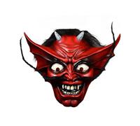 Trick Or Treat Studios Iron Maiden Number of the Beast Devil Adult Latex Costume Mask