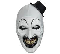 Trick Or Treat Studios Terrifier 2 Art The Clown Deluxe Injection Mask, Multi-Colour