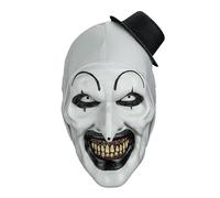 Trick Or Treat Studios Terrifier 2 Art The Clown Deluxe Injection Mask, Multi-Colour