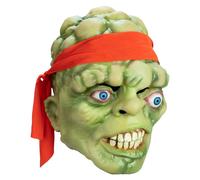 Trick Or Treat Studios Toxic Crusaders Toxie Vinyl Mask Green, Green, One size