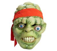Trick Or Treat Studios Toxic Crusaders Toxie Vinyl Mask Green, Green, One size