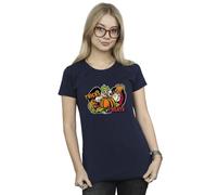 Trick Or Treat Ursula Villains Cotton T-Shirt Disney Navy XL