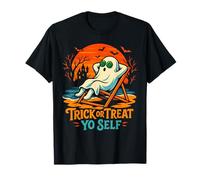 Trick Or Treat Yo Self Funny Halloween Saying T-Shirt