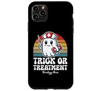 Trick Or Treatment Cute Halloween Toxicology Nurse Case for iPhone 11 Pro Max