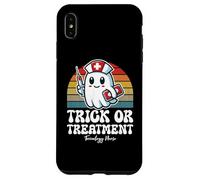 Trick Or Treatment Cute Halloween Toxicology Nurse Case for iPhone XS Max