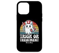 Trick Or Treatment Cute Halloween Trauma Nurse Case for iPhone 12 mini