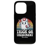 Trick Or Treatment Cute Halloween Trauma Nurse Case for iPhone 13 Pro