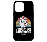 Trick Or Treatment Cute Halloween Trauma Nurse Case for iPhone 13 Pro Max