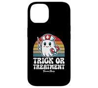 Trick Or Treatment Cute Halloween Trauma Nurse Case for iPhone 14