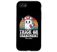 Trick Or Treatment Cute Halloween Trauma Nurse Case for iPhone SE (2020) / 7/8