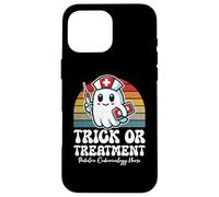 Trick Or Treatment Halloween Pediatric Endocrinology Nurse Case for iPhone 16 Pro Max