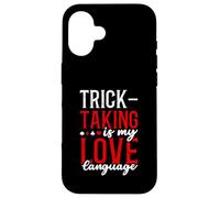Trick-Taking Is My Love Language Bridge Card Game Case for iPhone 16