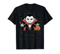 Trick Treat Vampire Shirt Scary Dracula with Pumpkin Bag T-Shirt