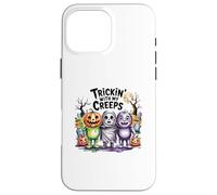 Trickin' With My Creeps Cute Halloween Monster Squad Case for iPhone 16 Pro Max