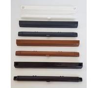 Trickle Slot Vent for uPVC Double Glazing Window 263mm Length, Trickle Vents for UPVC Windows (Pack of 5) (LightOak Out/White Inside)