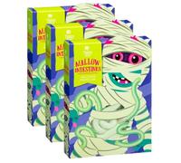 Tricky Treats Marshmallow Intestines 80g x Pack of 3 - Devilishly Delicious, Apple Flavour Marshmallows in Creepy Intestine Shapes - Perfect for Your Trick or Treat Bowl