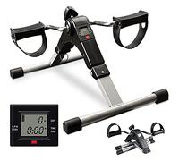 Triclicks Pedal Exerciser Foldable, Mini Exercise Bike with Digital Display For Legs and Arms Cycling Portable Fitness For Exercise and Rehabilitation Training Suitable for Indoor and Outdoor