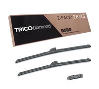 TRICO Diamond 26 Inch & 25 inch pack of 2 High Performance Automotive Replacement Windshield Wiper Blades For My Car (25-26251), Easy DIY Install & Superior Road Visibility