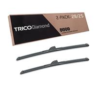 TRICO Diamond 28 Inch & 25 inch pack of 2 High Performance Automotive Replacement Windshield Wiper Blades For My Car (25-28251), Easy DIY Install & Superior Road Visibility
