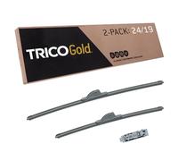 TRICO Gold® 24 & 19 Inch Pack of 2 Automotive Replacement Windshield Wiper Blades for My Car (18-2419)