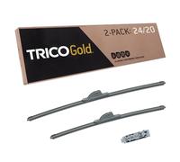 TRICO Gold® 24 & 20 Inch Pack of 2 Automotive Replacement Windshield Wiper Blades for My Car (18-2420), Easy DIY Install & Superior Road Visibility