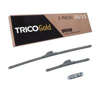 TRICO Gold 26" + 13" Premium Automotive Replacement Windshield Wiper Blades (Set of 2), Passenger and Driver Side All-Weather Beam Wiper Blades for Select Vehicle Models