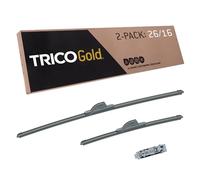 TRICO Gold 26 & 16 Inch Pack of 2 Automotive Replacement Windshield Wiper Blades for My Car (18-2616)