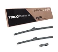 TRICO Platinum 22 Inch & 20 inch pack of 2 High Performance Automotive Replacement Windshield Wiper Blades For My Car (25-2220)
