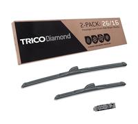 TRICO Platinum 26 Inch & 16 inch pack of 2 High Performance Automotive Replacement Windshield Wiper Blades For My Car (25-2616)