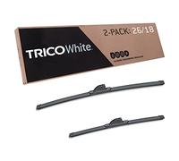 TRICO White 26 Inch & 18 Inch Pack of 2 Extreme Weather Winter Automotive Replacement Windshield Wiper Blades for My Car (35-2618)