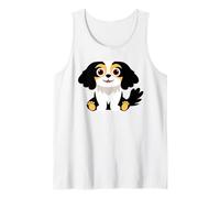 Tricolor Cavalier King Charles Spaniel Tank Top