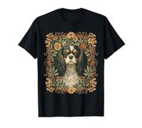 Tricolor Cavalier King Charles Spaniel Vintage T-Shirt
