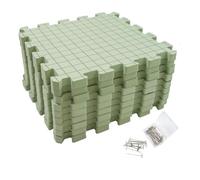 Tricoting Mats - Needle Projects, Crochet Blocking Mats | Knitting Foam Card Crochet Mats with Pin Grid Set, Extra Thick Needle Work Projects