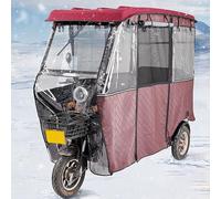 Tricycle Cover for Wind and Rain Protection, Electric Tricycle Frame Canopy, All-Season Weather Proof