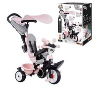 Tricycle évolutif Smoby Baby Driver Plus - Rose