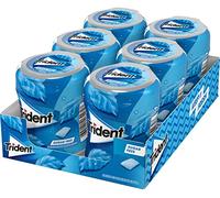 Trident Fresh Peppermint Sugarfree Chewing Gum 82,6 gr. - [Pack of 6]