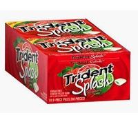 Trident Splash Trident Sugar Free Gums Splash Strawberry Lemon Flavor - 9 Stiks, 10 Count
