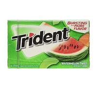Trident Sugar Free Chewing Gum Watermelon Twist, 14 Sticks, 26 g