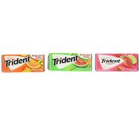 Trident Sugar Free Gum Fruit Variety Pack - 16 Packs of 18 Pieces