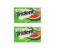 Trident Sugarfree Gum with Watermelon Twist, 2 x 60 g, 18 count (Pack of 2)