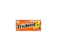 Trident Tropical Twist Sugar Free Chewing Gum 14 Stick Pack Box Of 15 Packs