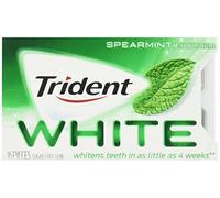 Trident White Gum - Spearmint - 9 Ct