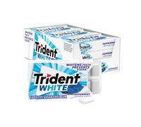 Trident White Sugar Free Gum (Peppermint, 16-Piece, 9-Pack)