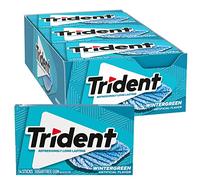 Trident Wintergreen Sugar Free Chewing Gum with Xylitol 14 Sticks 39 g