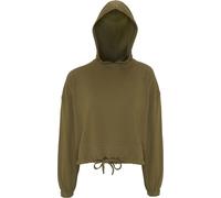 TriDri Cropped Womens Oversize Hoodie - - Size: S-M