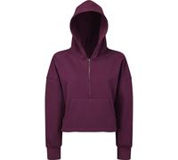 TriDri Womens/Ladies Half Zip Hoodie RW8176