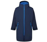 TriDri Kids' TriDri Insulated ¾ Length 280gsm All-Weather Robe Dry Robe {TR80B} - Navy Blue/Sapphire Blue - Youth Large/X-Large {9-13yrs}