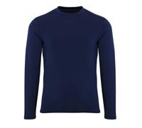 TriDri Kids' TriDri Performance Light Long Sleeve Base Layer {TR16B} - Navy Blue - Youth Large 12/13 Yrs