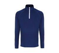 TriDri Men's Long Sleeve Performance Quarter Zip Top in Navy | Size: 3XL TriDri Navy 3XL