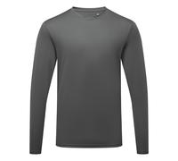 TriDri Men's Long Sleeve Performance T-Shirt in Charcoal | Size: Small TriDri Charcoal S